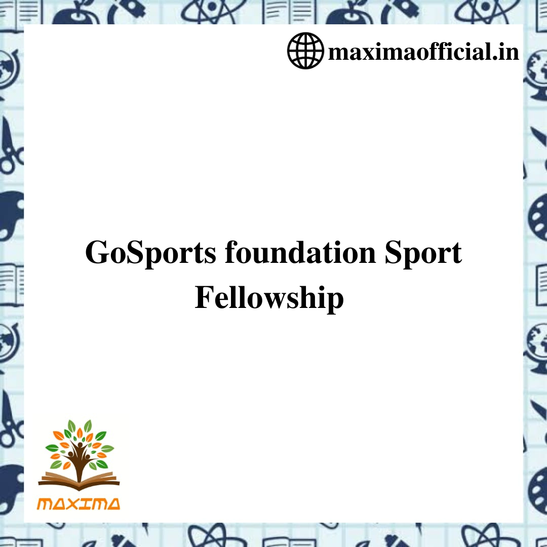 GoSports foundation Sport Fellowship Maxima Official