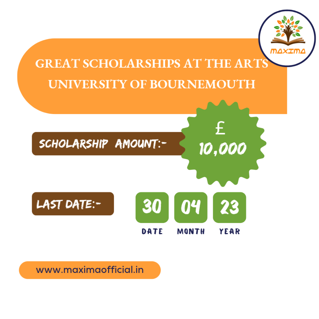 GREAT Scholarships at the Arts University of Bournemouth