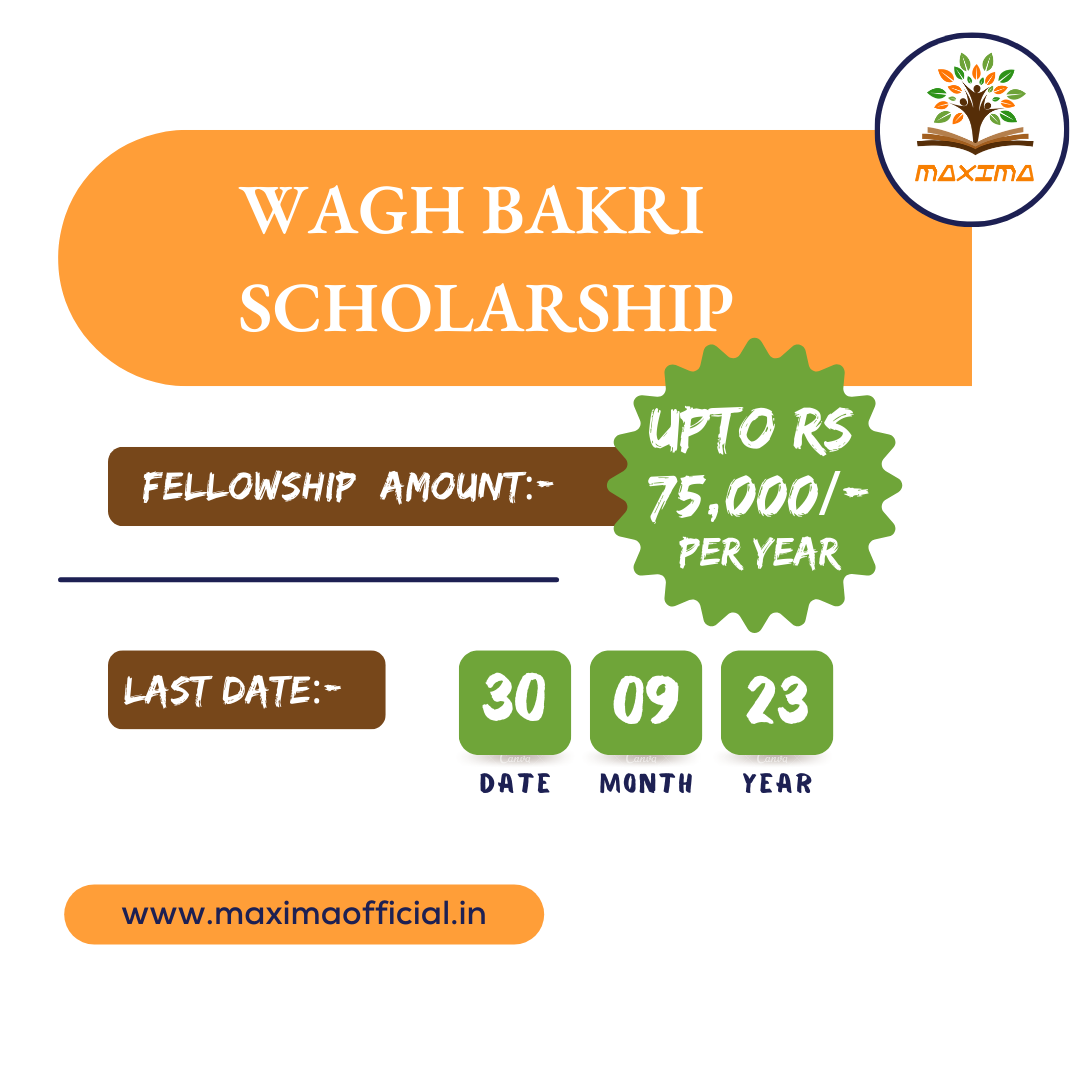 Wagh Bakri Scholarship Maxima Official